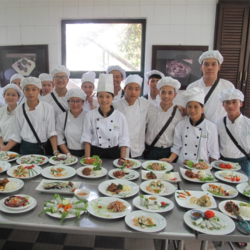 trung cấp kỹ thuật chế biến món ăn